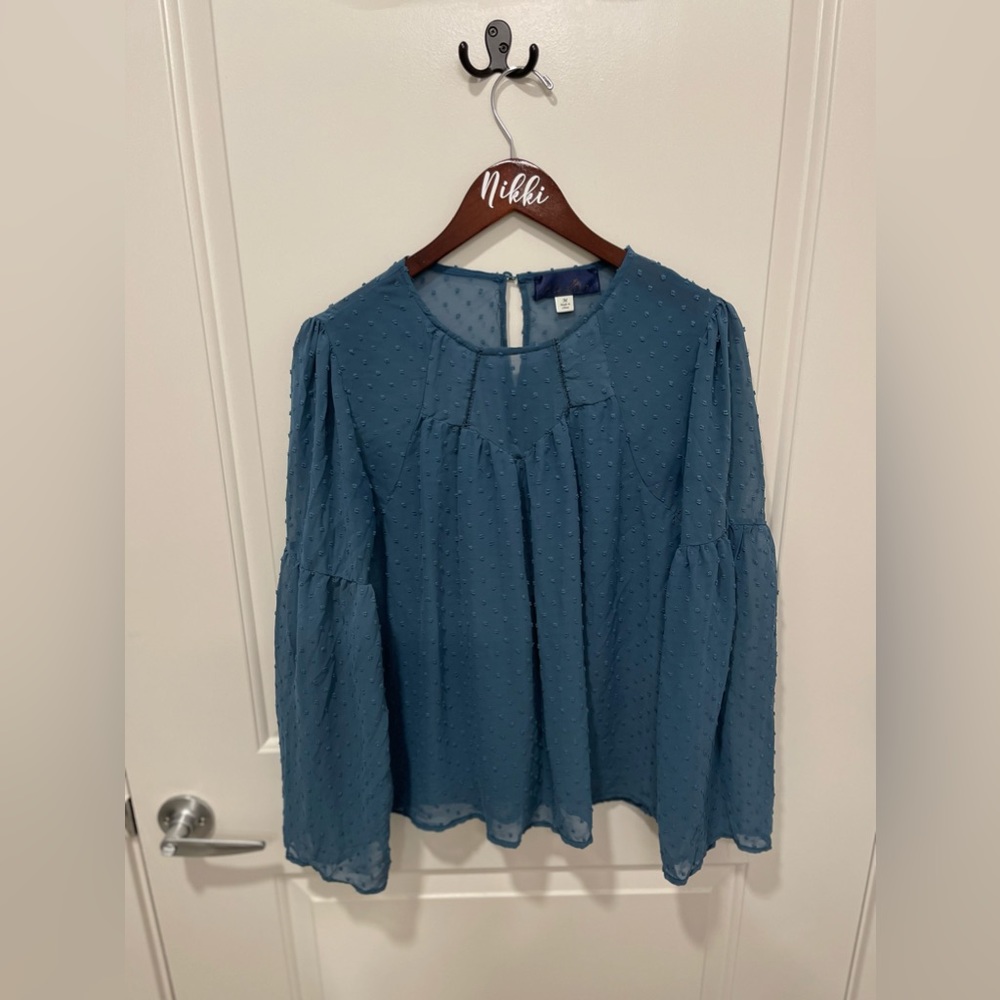 Francesca’s Blue Blouse